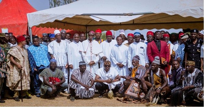 Doba and Kandiga peace ceremony
