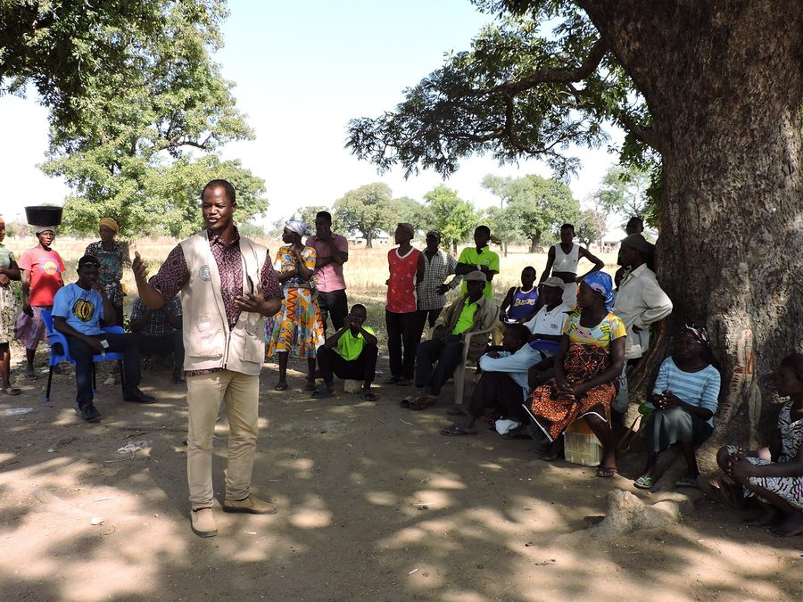 Photo from: Agandaa and Nabango communities engage district officials on climate adaptation plans