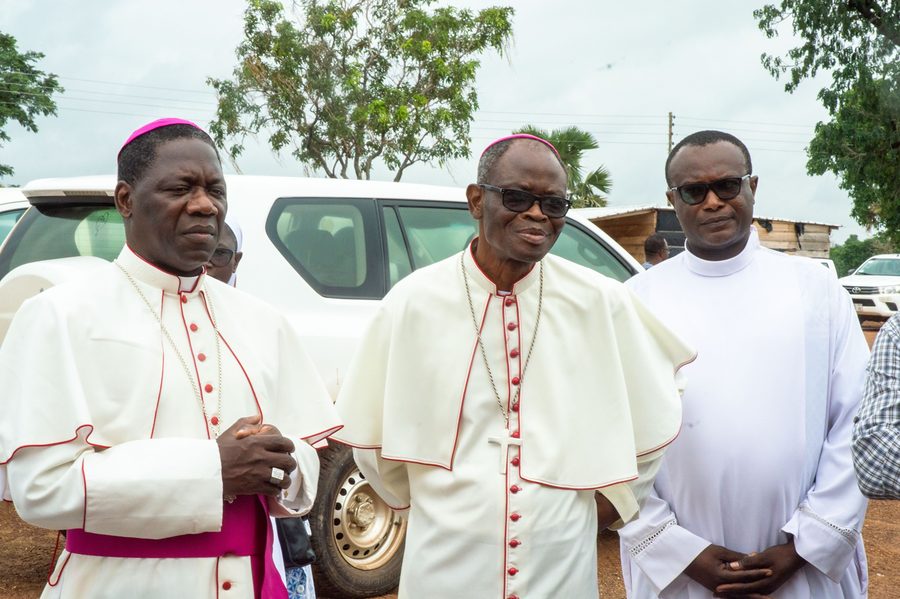 Photo from: Apostolic Nuncio Visits Burkinabe Refugees at Tarikom During Pastoral Visit to the Diocese