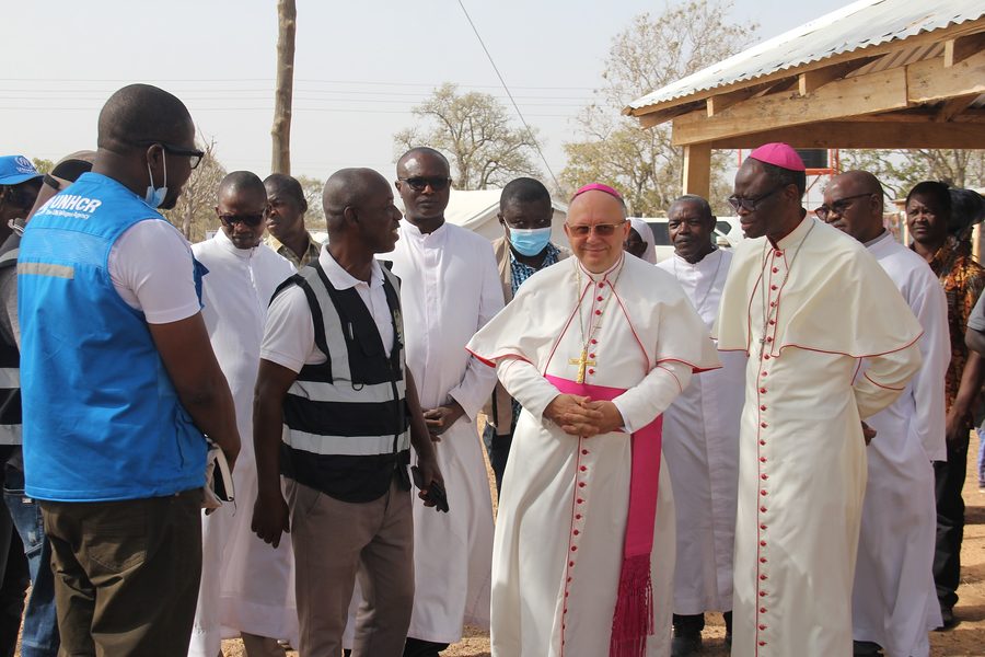 Photo from: Apostolic Nuncio Visits Navrongo-Bolgatanga Diocese and Tarikom Refugees