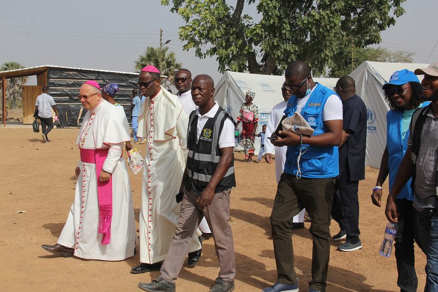 Photo from: Apostolic Nuncio Visits Navrongo-Bolgatanga Diocese and Tarikom Refugees