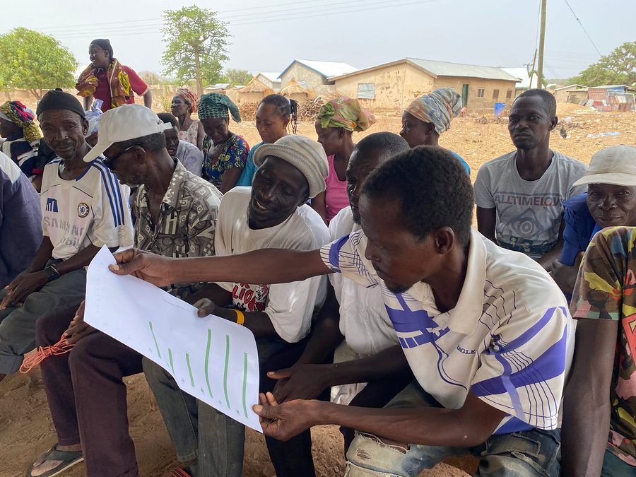 Photo from: Datuku Farmers Use Community Rain Gauge Data to Plan the Farming Season