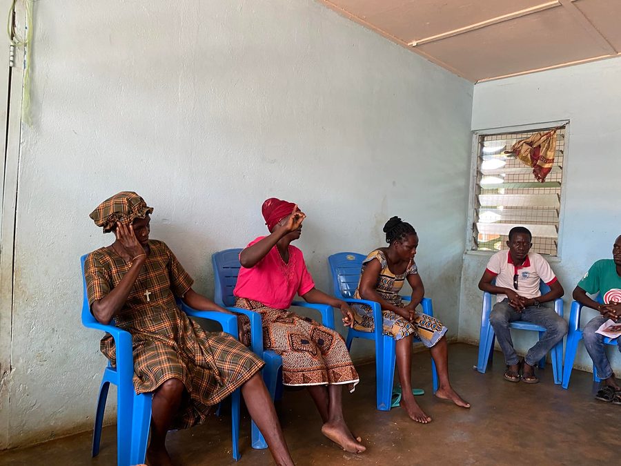 Photo from: GGJP Director Joins Staff Review at Mother of Mercy Babies Home