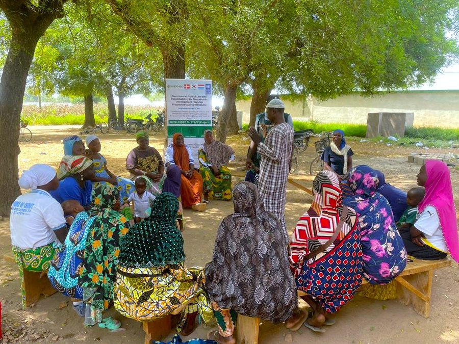 Photo from: Livelihood for Peace Beneficiaries in Kongo Sensitised on Safeguarding and Feedback