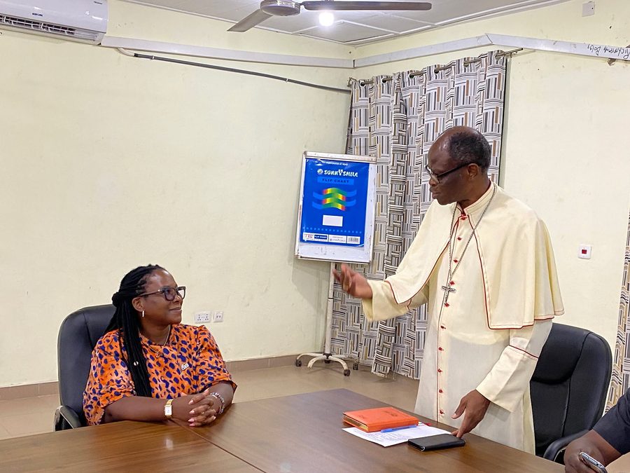Photo from: New CRS Ghana Country Representative Visits NABOCADO and Tarikom