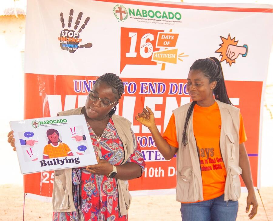 Photo from: 16 Days of Activism: NABOCADO Sensitises Communities on Digital Violence