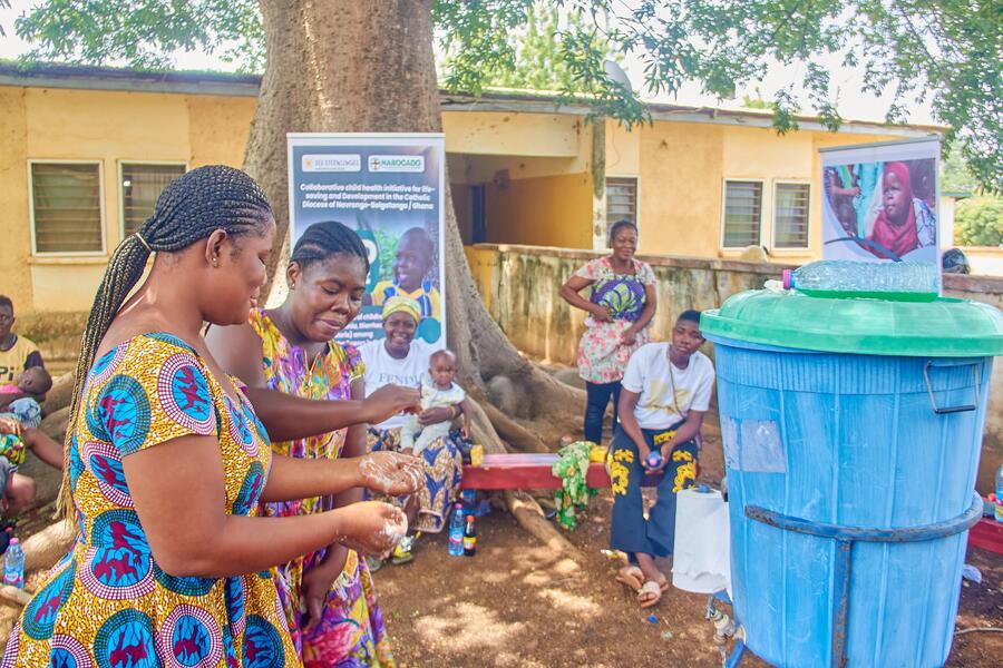 Photo from: CHILD Project Marks WASH Week with Hygiene Outreach in Nabdam