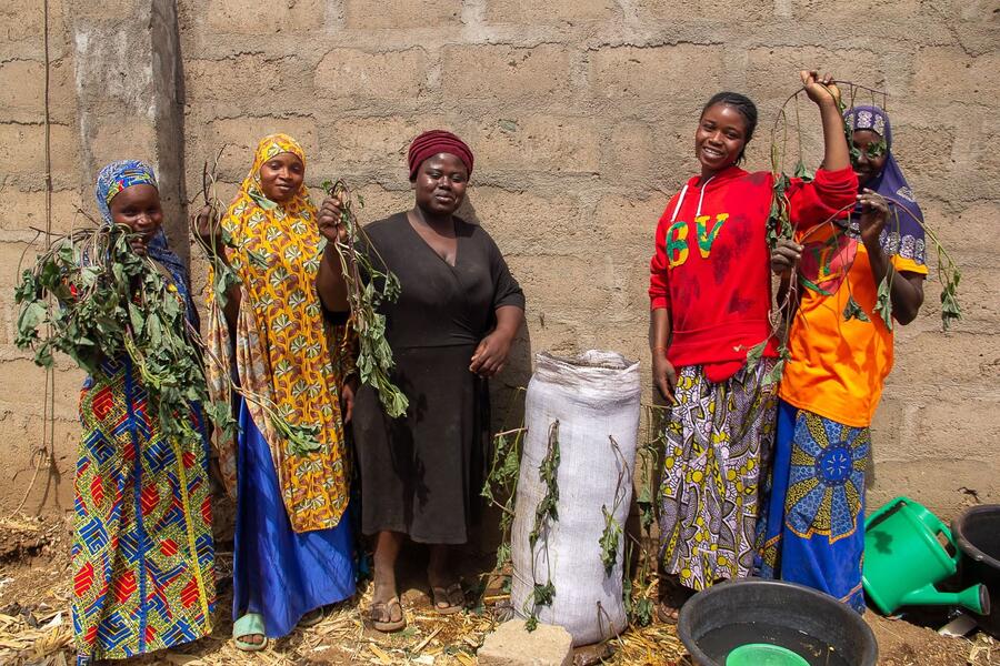 Photo from: Enhancing Child Nutrition Through Backyard Vegetable Production in Refugee Host Communities