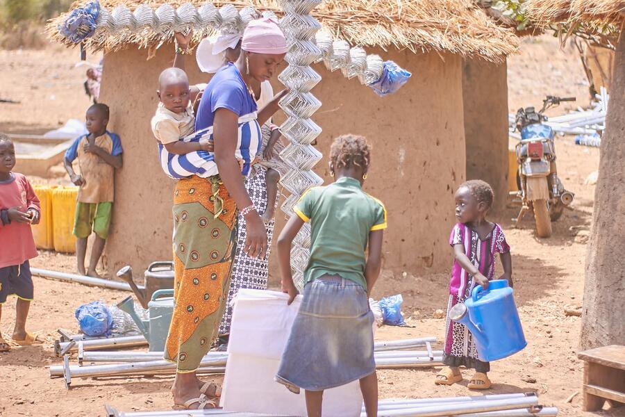 Photo from: Meet Safia Madi: Vegetable Gardens for Refugee Mothers in Sapeliga