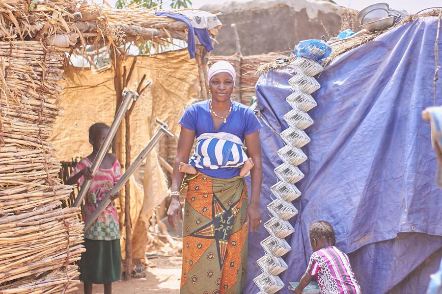 Photo from: Meet Safia Madi: Vegetable Gardens for Refugee Mothers in Sapeliga