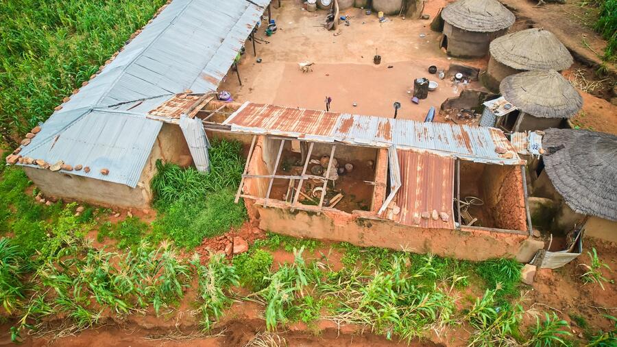 Photo from: NABOCADO/CRS supports Windstorm-Affected Households in Upper East and North East regions