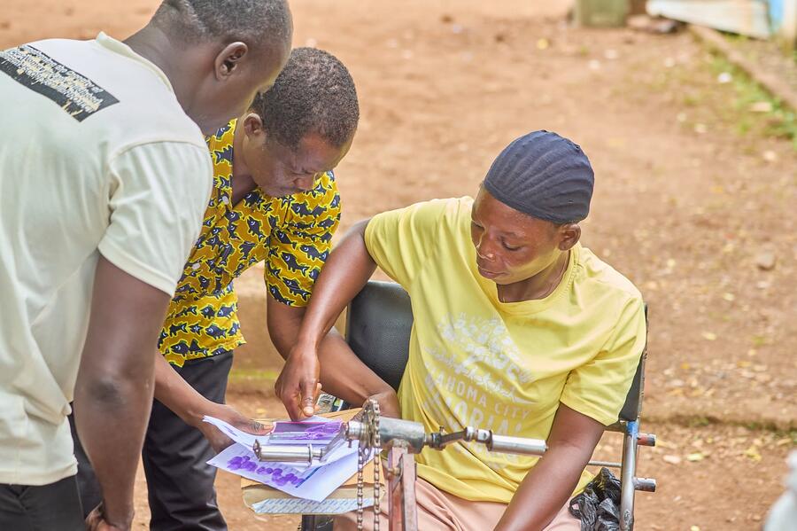 Photo from: NABOCADO/CRS supports Windstorm-Affected Households in Upper East and North East regions