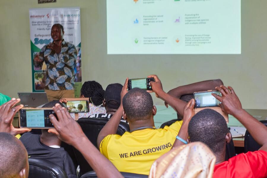 Photo from: New Phase of the SCRAS Project: Staff and Community Animators Oriented