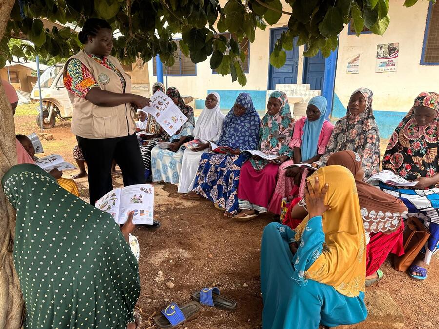 Photo from: Pregnancy Schools Bring Refugee and Host-Community Mothers Together
