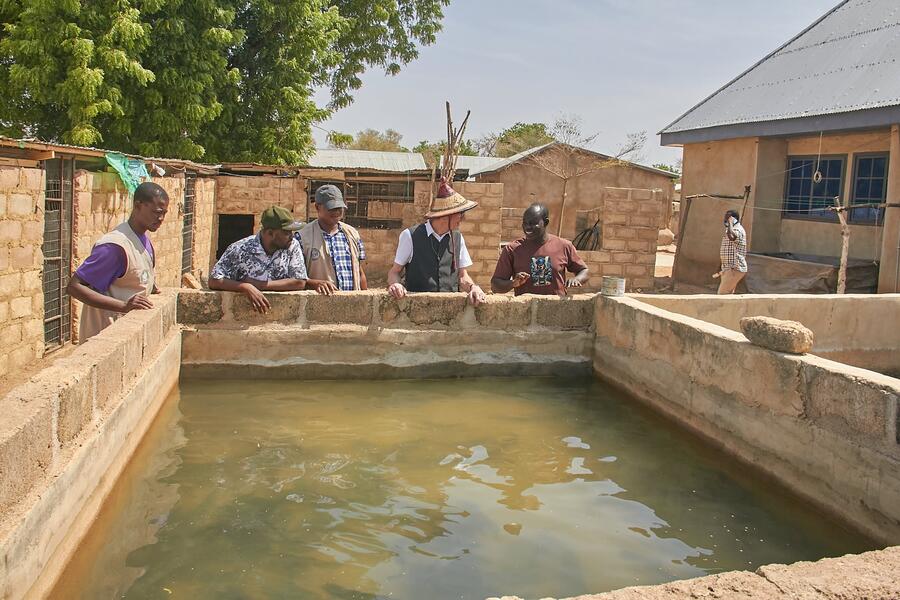 Photo from: Rev. Fr. Bernd Hante Visits PROSSFA Project Beneficiaries