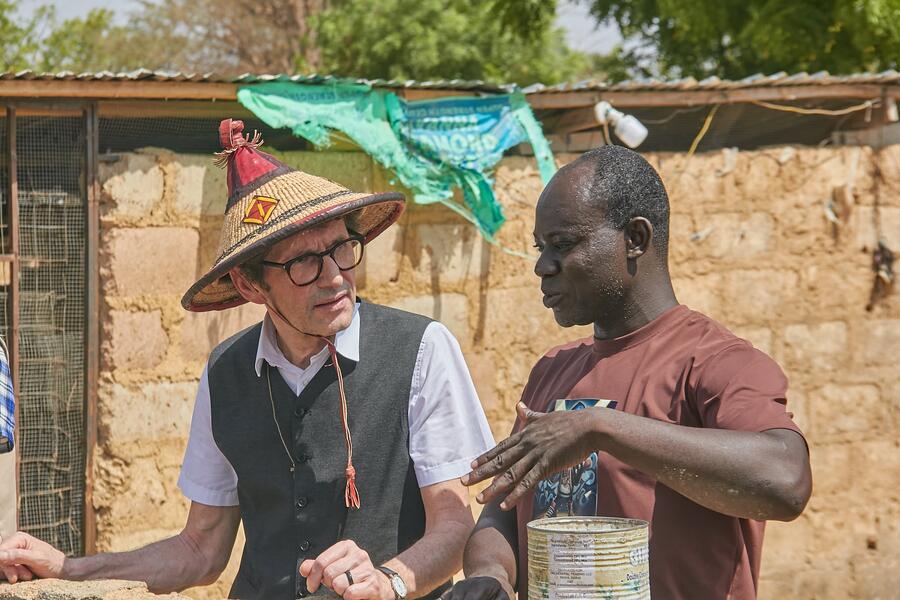 Photo from: Rev. Fr. Bernd Hante Visits PROSSFA Project Beneficiaries