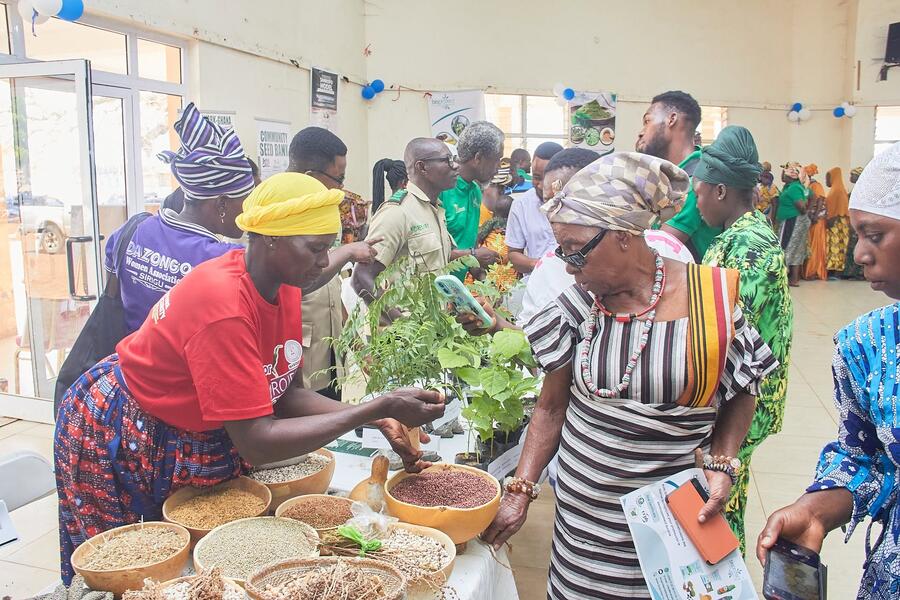 Photo from: SCRAS Farmers Join the Bolgatanga Farmers Seed Fair 2026