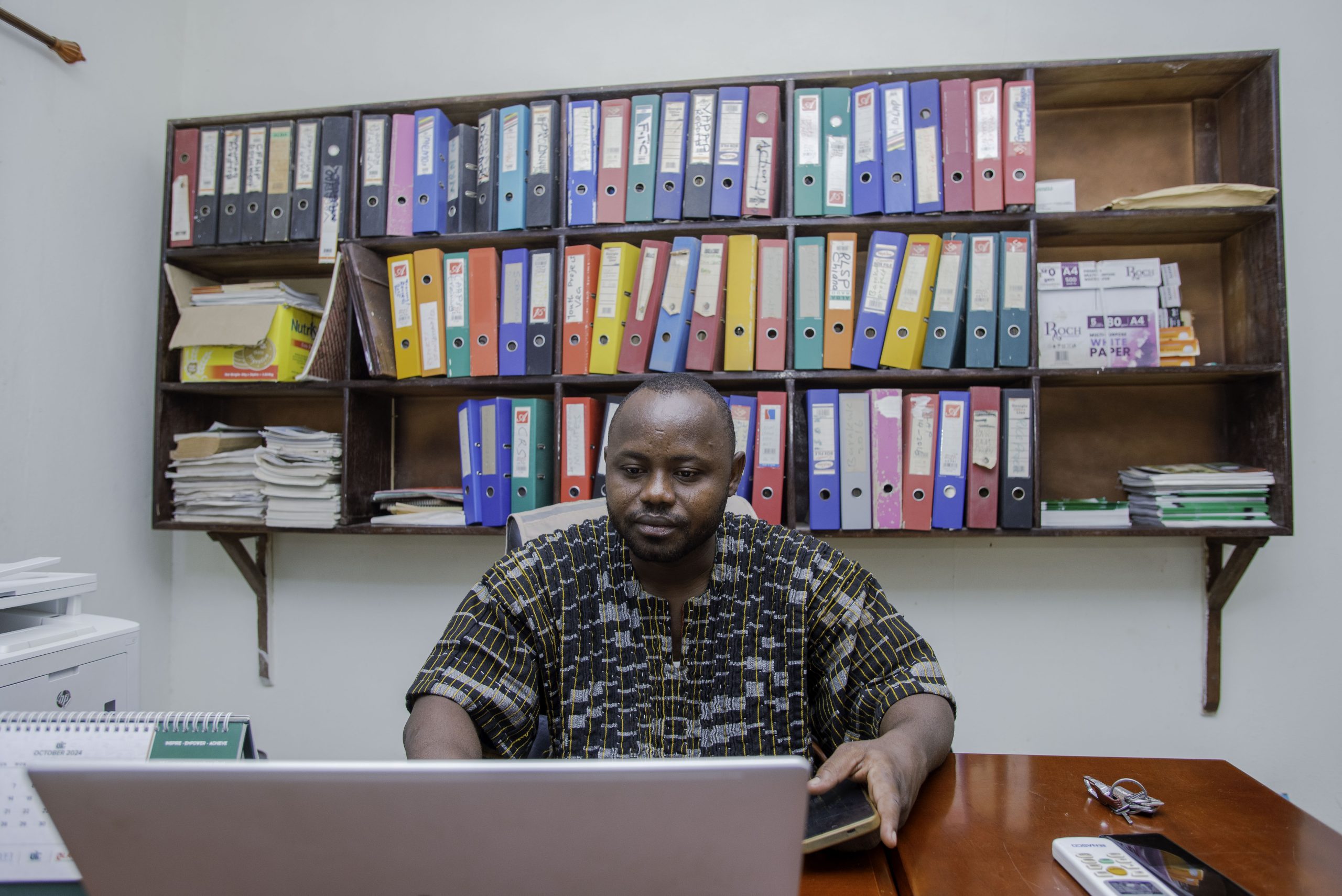 Michael Ayamga, MEAL Coordinator