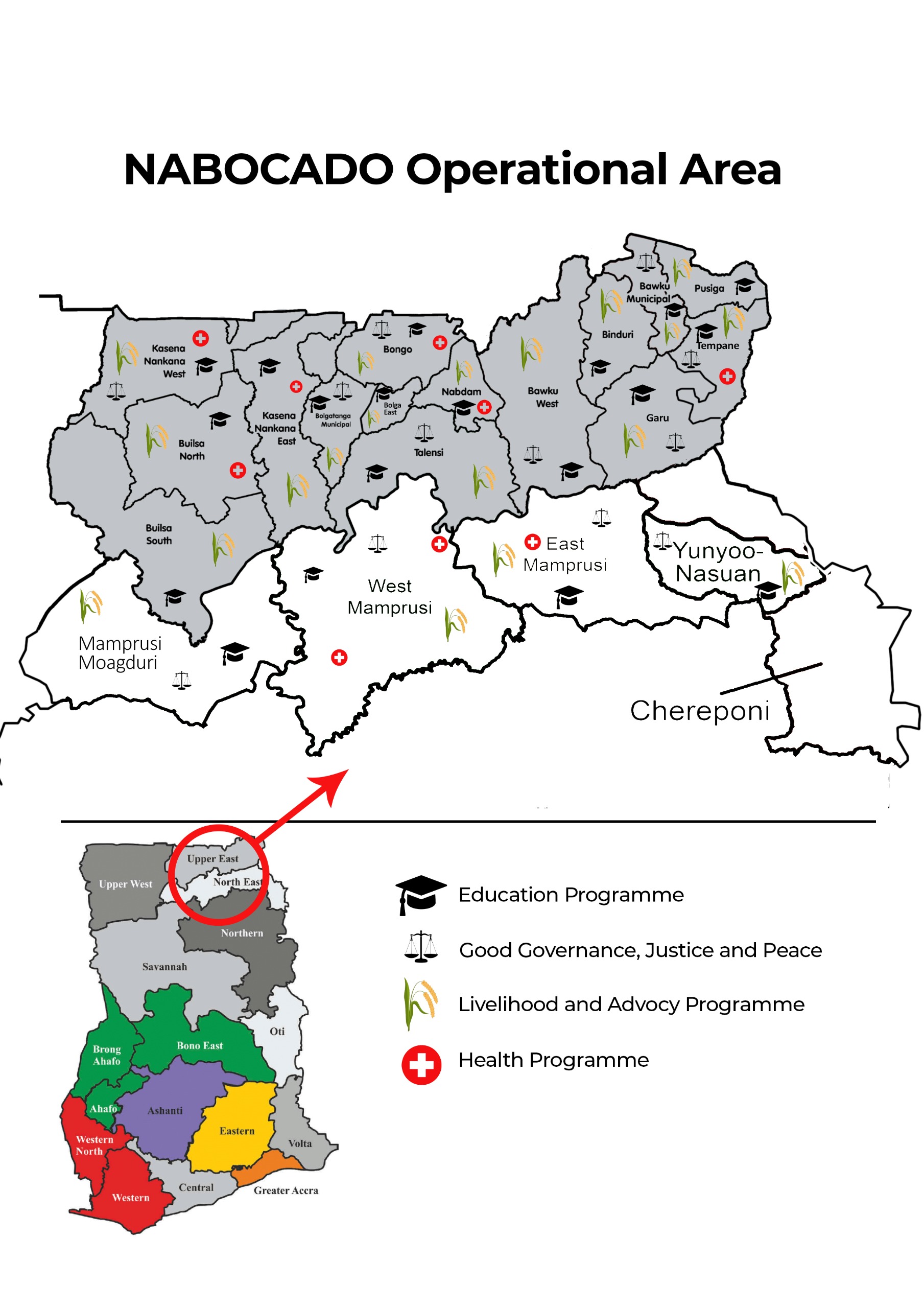Operational Area Map