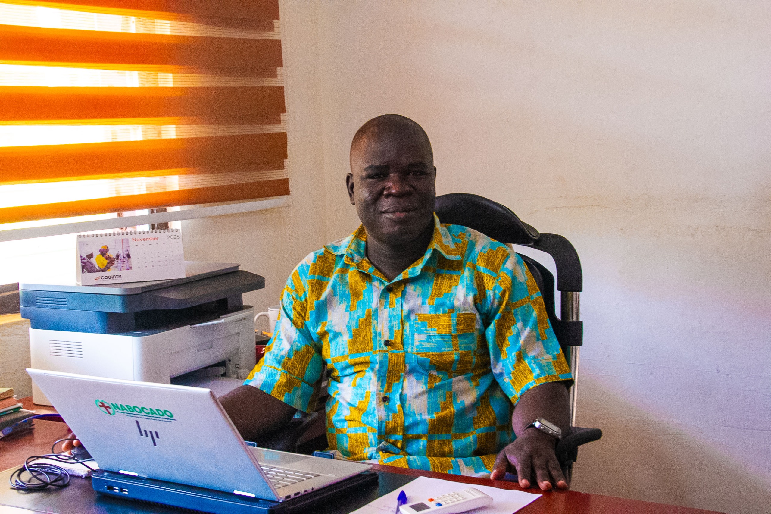 Theophilus Abolga, Director of Justice, Peace & Humanitarian Response